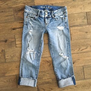 AE Artist Cropped Jeans Capri Pant